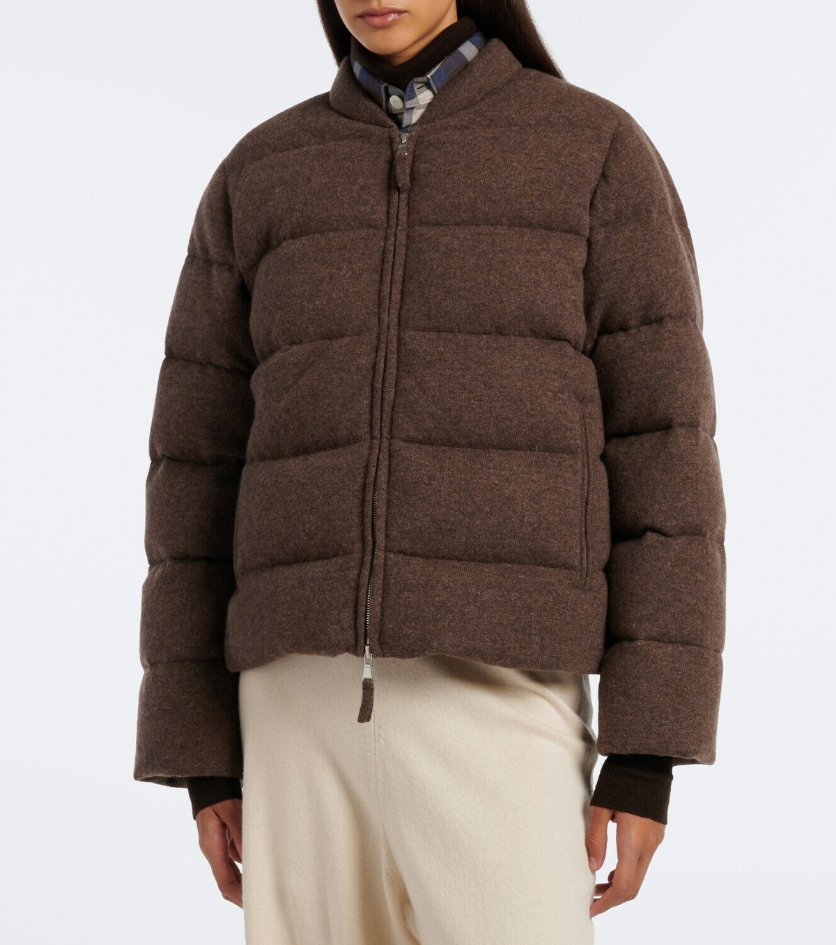 Jardin des Orangers Cashmere down jacket