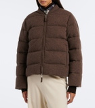 Jardin des Orangers Cashmere down jacket