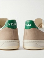 Veja - V-10 Suede and Leather Sneakers - Brown