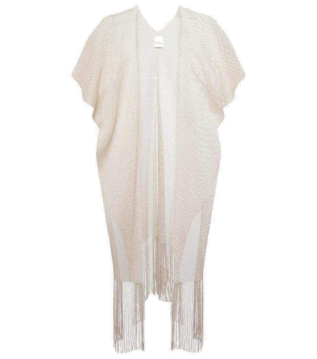 【Max Mara Beachwear】Donnola フリンジ ビーチ カバーアップ Donnola fringed beach cover-up in brown - Max Mara | Mytheresa