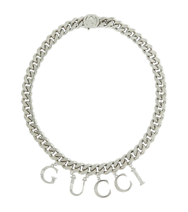 Photo: Gucci - Necklace with Gucci script