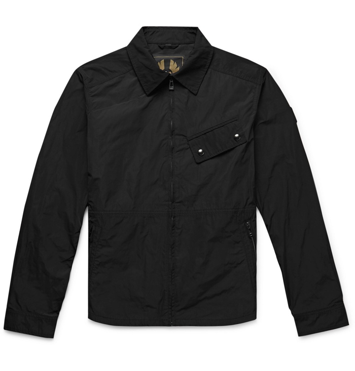 Photo: Belstaff - Camber Garment-Dyed Shell Jacket - Black