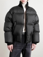 CELINE - Logo-Appliquéd Down Jacket - Black