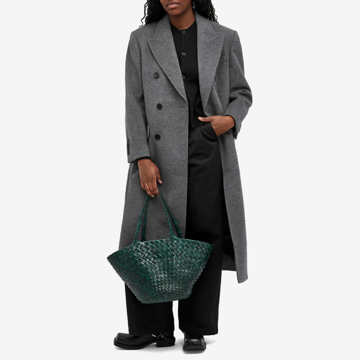 Dragon Diffusion Women's Egola Basket Bag in Forest 