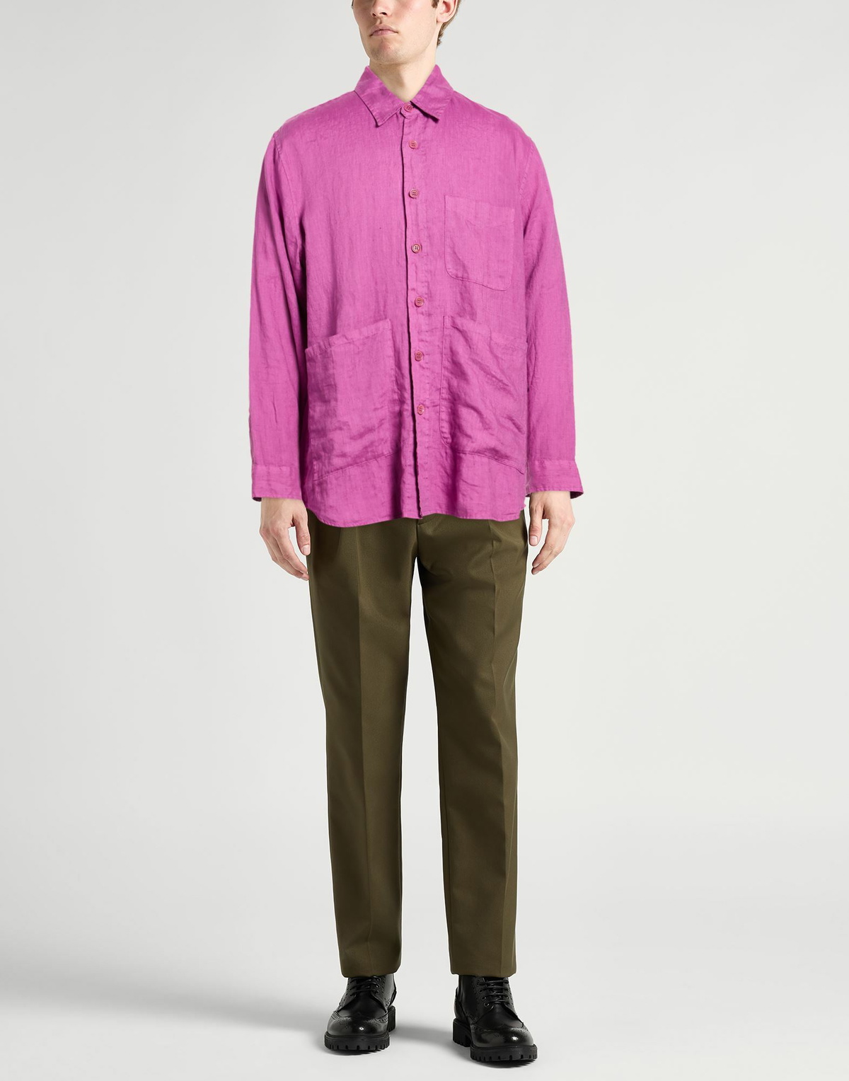 Aspesi Mens Jacket Mauve