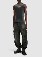 DIESEL T-brico Cotton Jersey Tank Top