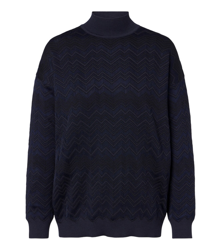 Photo: Missoni ZigZag high neck sweater