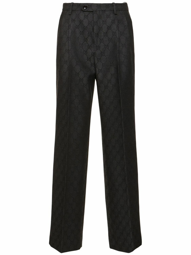 Photo: GUCCI Gg Wool Pants