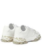 Jimmy Choo - Diamond X/F embellished leather sneakers
