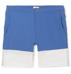 Onia - Calder Long-Length Colour-Block Swim Shorts - Men - Blue