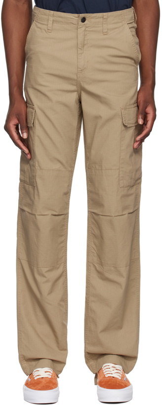 Photo: Carhartt Work In Progress Brown Regular Cargo Pants