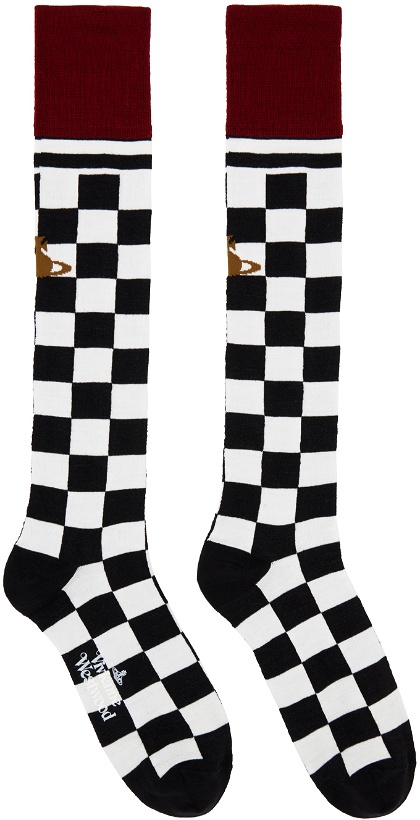 Photo: Vivienne Westwood Black Check Socks