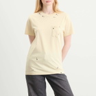 Isabel Marant Women's Yazrane Pierced T-Shirt in Ecru