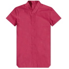 Rick Owens Men's Golf Shirt in Fuchsia