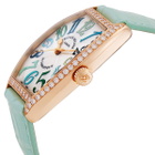Franck Muller Cintree Curvex Automatic Diamond White Dial Watch 2852 SC D 1R ICY MINT TONES 5N