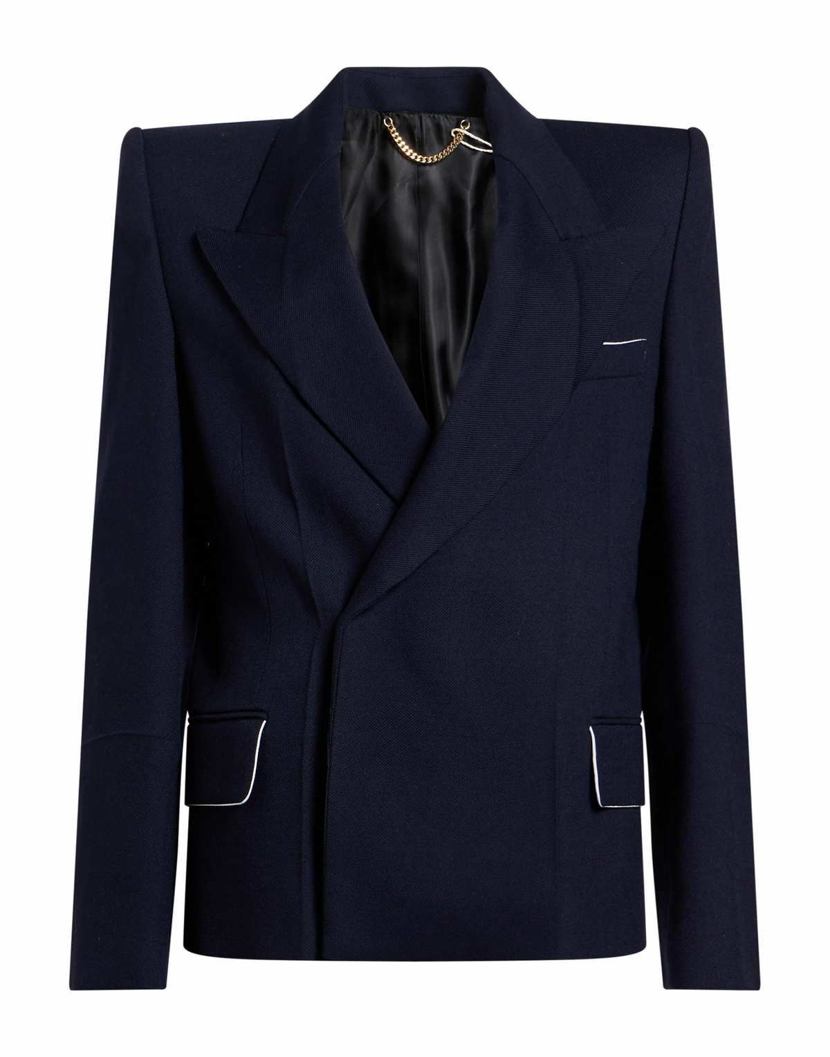 Victoria Beckham Womens Blazer in Navy