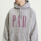 By Parra Men's Gapped Hoodie in Grey