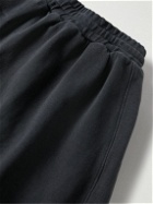 RRR123 - Apostol Wide-Leg Logo-Print Cotton-Jersey Sweatpants - Black