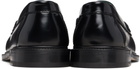 VINNY’s Black Leather 'Yardee' Loafers