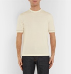 Dunhill - Cotton T-Shirt - Men - Cream