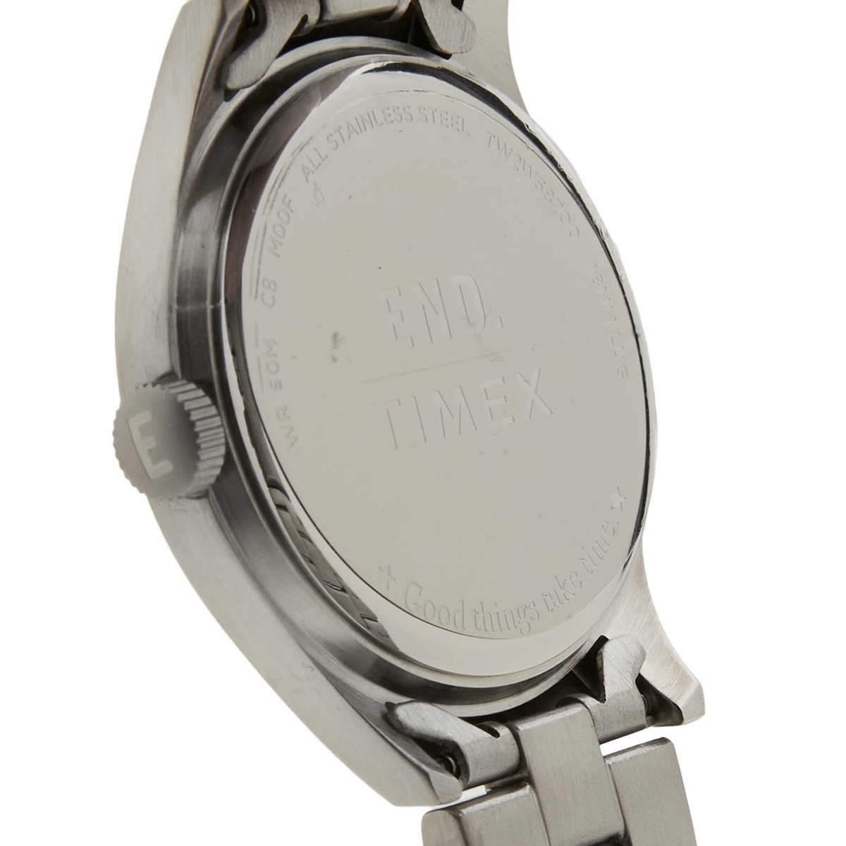 新品定価以下　END×TIMEX スケルトン ステンレススチール　別注 END. x Timex 'Skeleton' in Stainless Steel Timex