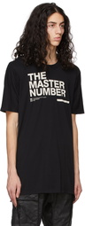 11 by Boris Bidjan Saberi Black 'The Master Number' TS5 T-Shirt