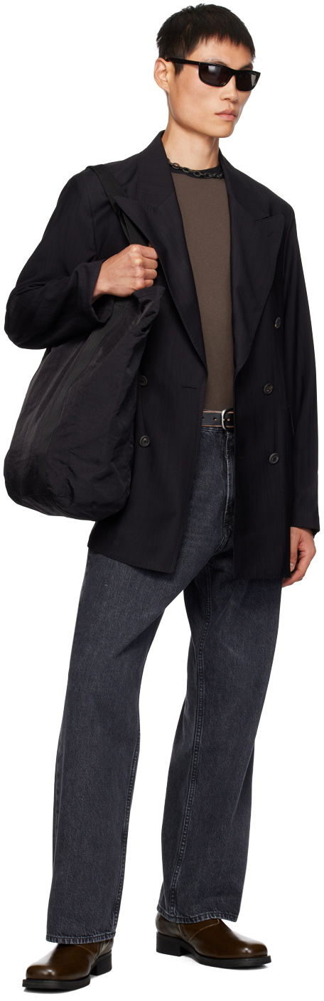 Our Legacy Black Sharp DB Blazer Our Legacy