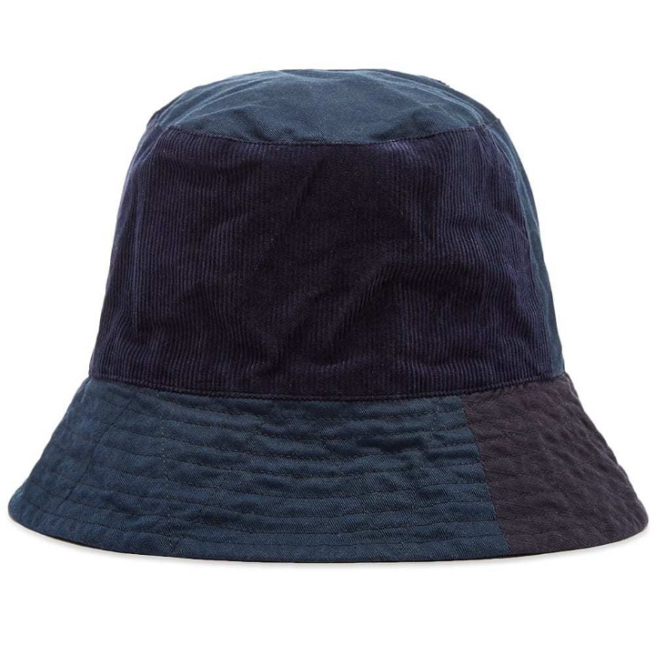 Photo: Engineered Garments Mix Bucket Hat Navy
