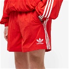 Balenciaga x Adidas Short in Sporty Red