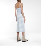 Altuzarra - Tyler gingham knit bralette