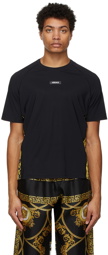 Versace Underwear Black Barocco Running T-Shirt