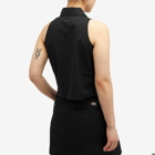 Dickies Women's Sleeveless Work Shirt in Black