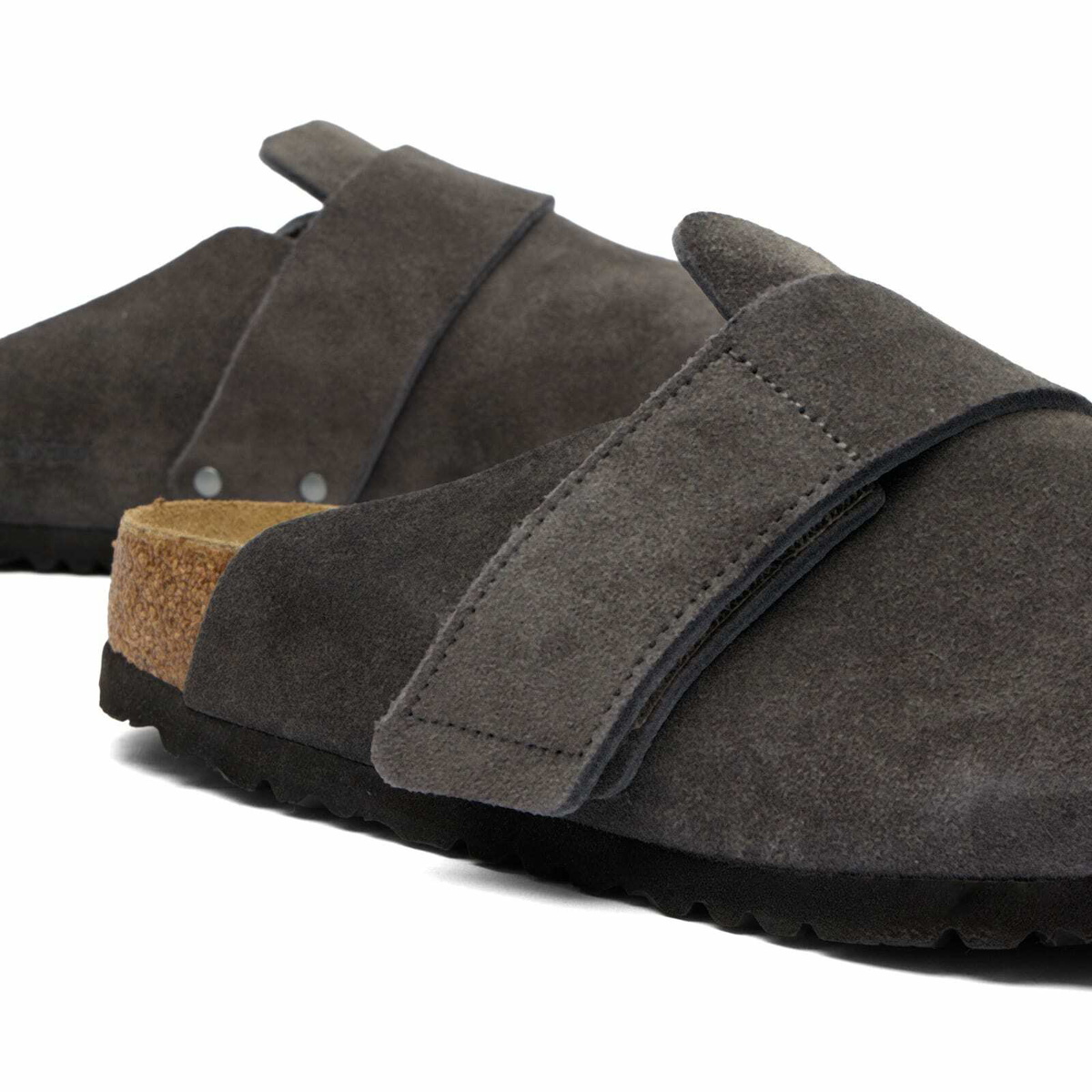 Birkenstock Men's Loma - END. Exclusive in Charcoal Suede