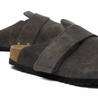 Birkenstock Men's Loma - END. Exclusive in Charcoal Suede