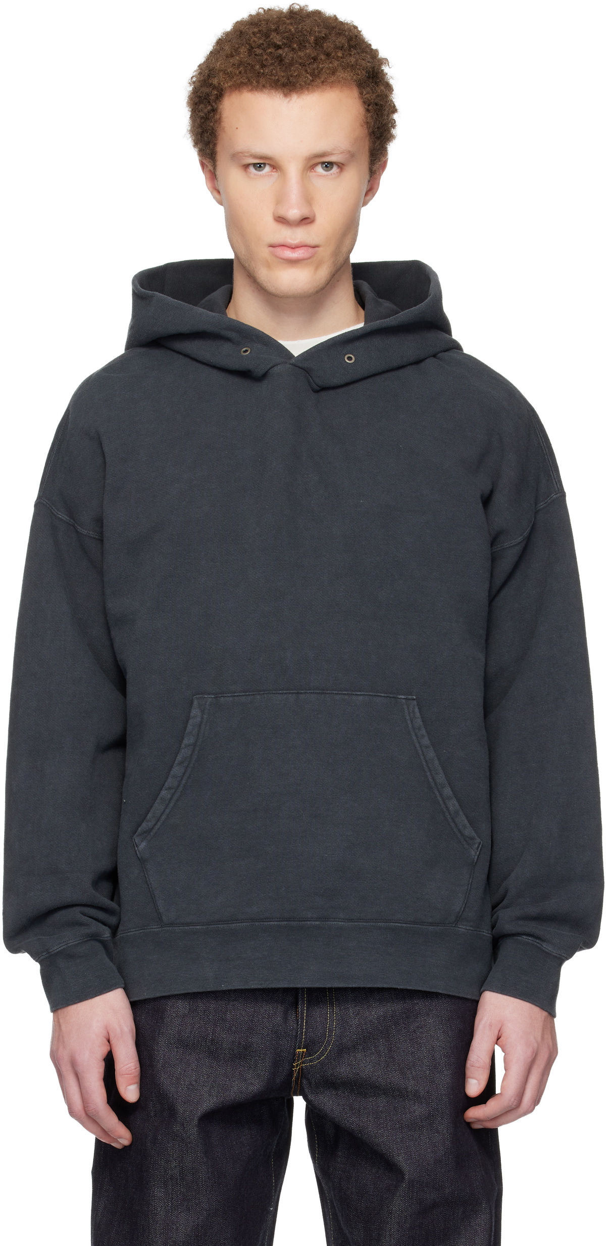 トップス visvim JUMBO WELLER SS DMGD black Visvim Jumbo Weller S/S Dmgd Polo in Black for Men | Lyst