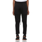 Diet Butcher Slim Skin Black Cracked Lounge Pants