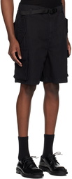 HOPE Black Dark Cargo Shorts