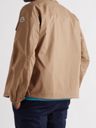 MONCLER - Astruc Logo-Appliquéd Cotton-Ripstop Overshirt - Brown - 4