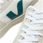 Veja Men's V-10 Basketball Mesh & Suede Sneakers in White/Green