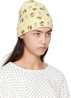 Ashley Williams Yellow Cotton Beanie