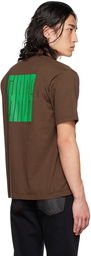 Undercover Brown Graphic T-Shirt