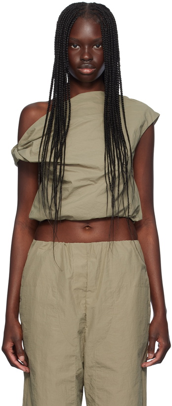 Photo: Paris Georgia Green Alice Tank Top