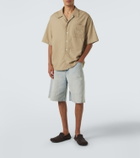 Loewe Anagram denim shorts