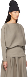 CFCL Taupe Pottery Sweater