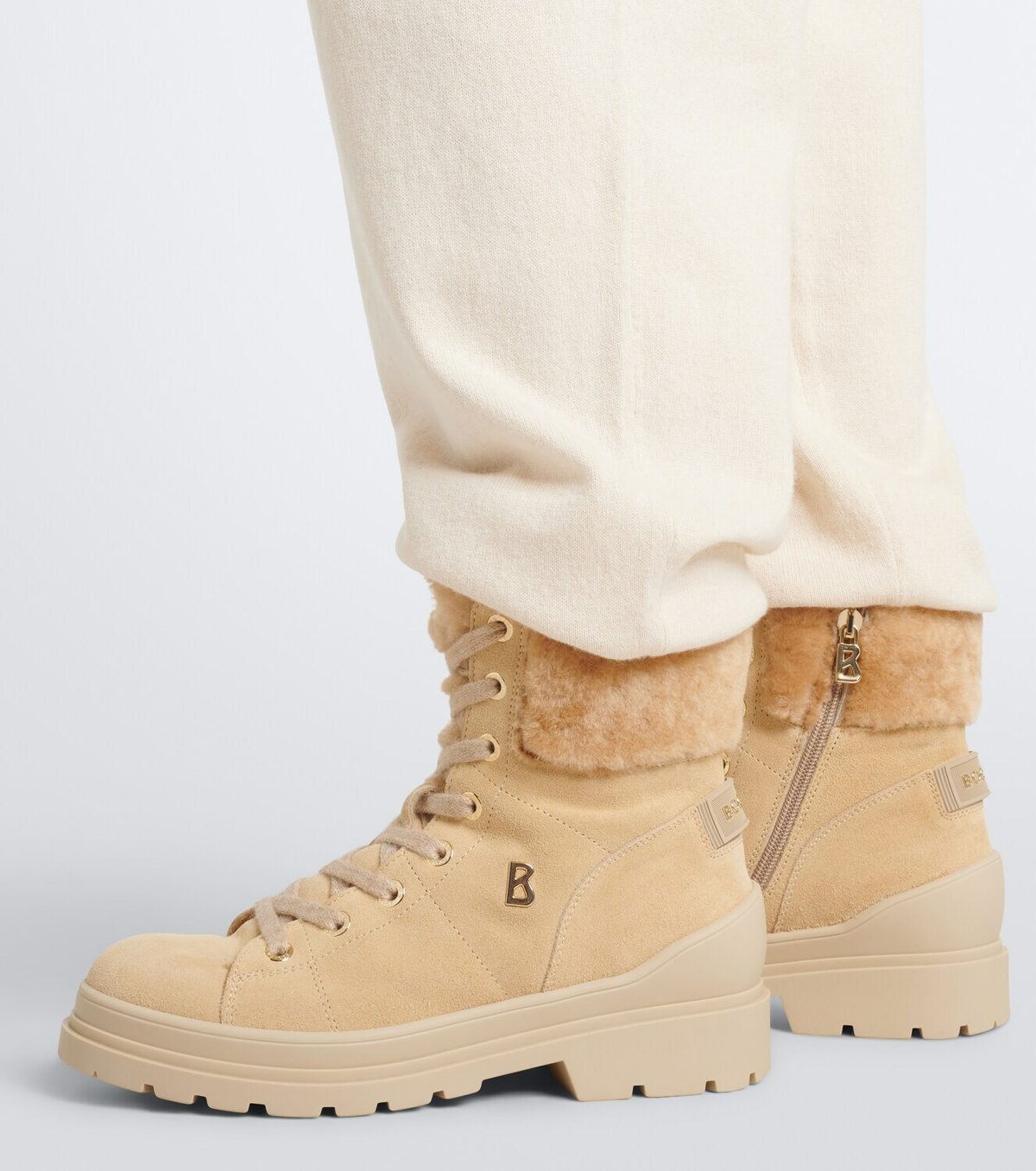Bogner St. Moritz suede lace-up boots