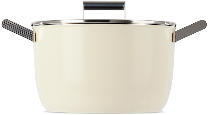 SMEG Off-White '50s Style Low Casserole Dish