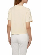 MC2 Saint Barth Beige Terry Cotton T-shirt Aleja