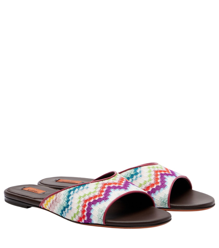 Photo: Missoni Liza Zigzag mules