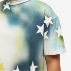 Palm Angels Men's Sprayed Stars T-Shirt in White/Multi