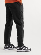 Folk - Straight-Leg Linen and Cotton-Blend Trousers - Black
